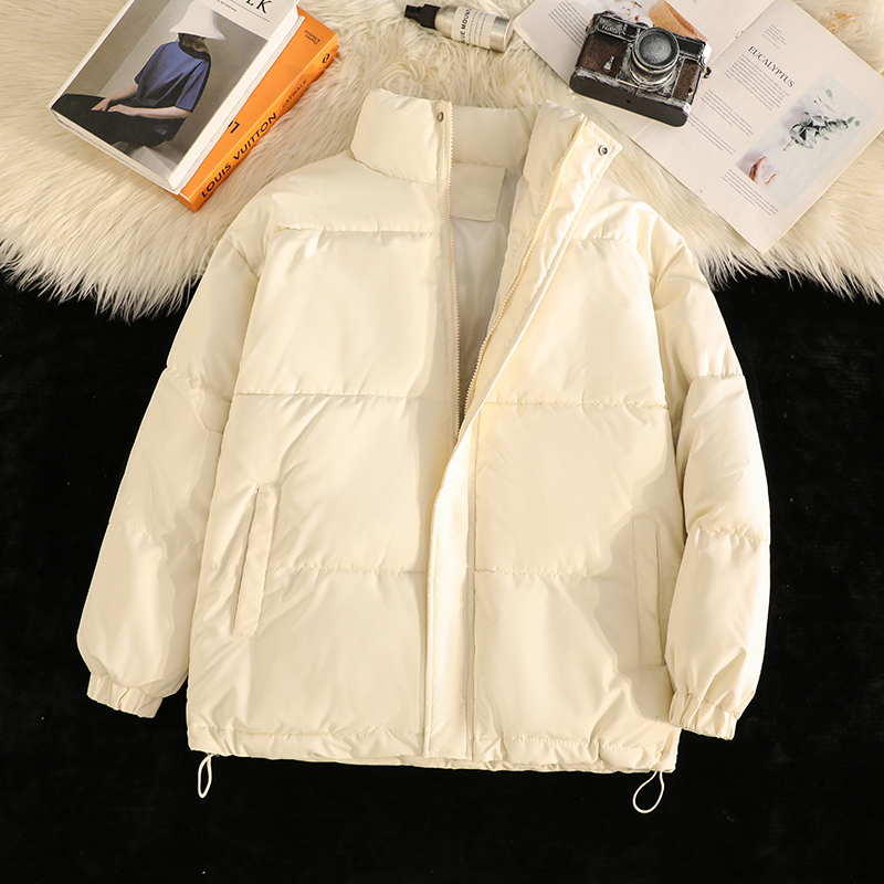 ins American high-end loose down jacket winter thickened warm couple wear men and women plus size