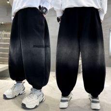 批发中大童春秋装直筒复古工装卫裤2024新款<b class='q'>儿童</b>秋冬季帅气宽松裤子男