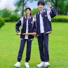 批发大量实拍 校服英伦学院风初高中小学生班服情侣装秋季三件套