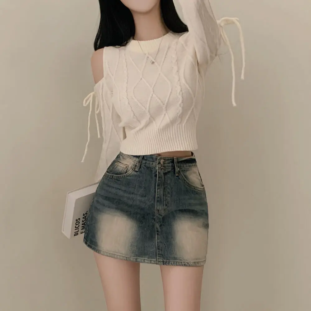 크롭 레이스 블라우스 상세 이미지 11