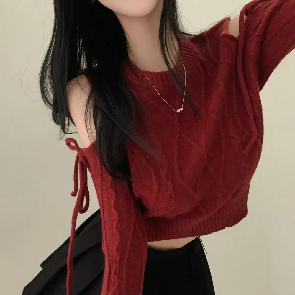 크롭 레이스 블라우스 상세 이미지 14