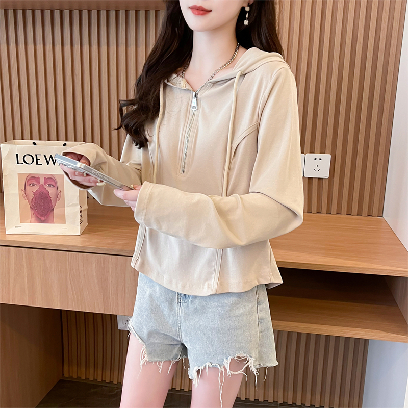 PF21762#莫代尔92%粘胶纤维+8%氨纶 春秋季新款薄款T恤女女裝貨源服裝批女裝貨源服裝批發