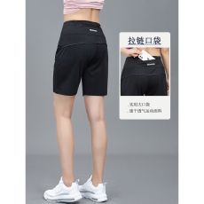 批发运动短裤女夏季薄款高腰显瘦宽松外穿休闲直筒跑步修身直筒五分裤