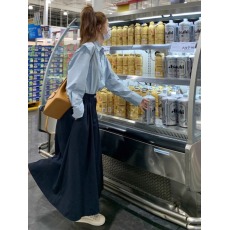 批发春装搭配一整套大码胖mm<b class='q'>衬衫</b>半身裙子轻熟减龄通勤<b class='q'>职业</b>两件套装<b class='q'>女</b>