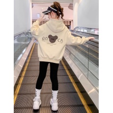 批发女童卫衣2026新款洋气秋装女孩连帽上衣儿童装春秋季时髦大童衣服