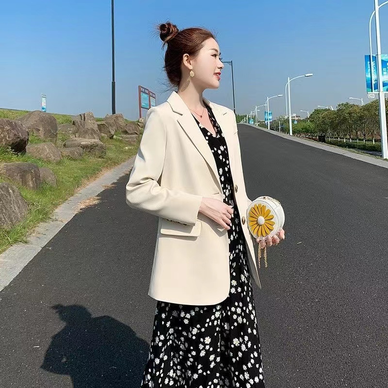 PF29363# 西装外套新款高级感休闲气质今年流行chic爆款西服女裝貨源服裝批發