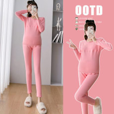 批发实拍孕妇秋衣秋裤套装纯棉保暖<b class='q'>内衣</b>产后哺乳期产妇喂奶秋冬季