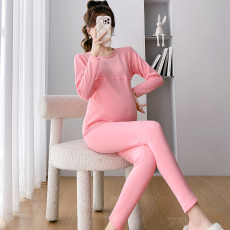 批发实拍孕妇秋衣秋裤套装纯棉保暖<b class='q'>内衣</b>产后哺乳期产妇喂奶秋冬装