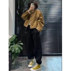 批发欧货慵懒休闲运动<b class='q'>衬衫</b>外套女款2024春秋季小个子显瘦宽松短上衣服