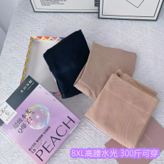 批发春秋大码水光袜收腹提臀加大加肥显瘦气质时尚百搭秋冬高腰