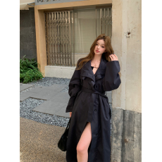 批发实拍实价秋<b class='q'>冬</b>新款重工风衣外套