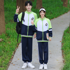 批发大量实拍 校服英伦学院风初高中小学生班服情侣装秋季三件套