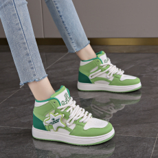 批发2024秋冬新款高帮<b class='q'>休闲</b>板鞋女鞋货号