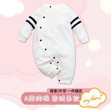 批发春秋薄款<b class='q'>新生儿</b>哈衣室内空调宝宝连体衣衣服新生婴儿纯棉长袖爬服