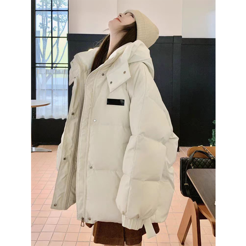 Pitaya cotton-padded jacket for women short 2024 new winter Korean style thickened small loose bread coat cotton-padded jacket