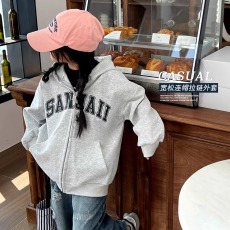 批发女童卫衣2026新款洋气秋装女孩连帽上衣儿童装春秋季时髦大童衣服