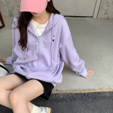 批发实价不减实拍早春<b class='q'>小熊</b>连帽<b class='q'>卫衣</b>女学生慵懒风宽松百搭长袖上衣外套