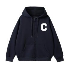 批发拉链卫衣开衫男运动连帽卫衣宽松学院风重磅350G潮流外套上衣定制