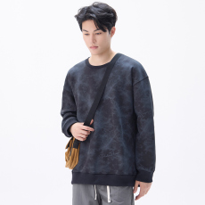 批发实拍2024秋冬新款男士休闲时尚百搭舒适宽松卫衣