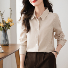 批发实拍磨毛坑条天鹅绒加厚长袖<b class='q'>衬衫</b>女翻领宽松落肩版型<b class='q'>衬衣</b>叠穿内搭