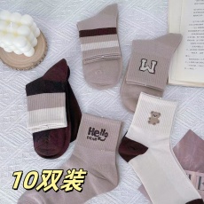 批发<b class='q'>袜子</b>女士短袜吸汗防臭秋冬短筒袜纯棉春秋季女袜运动袜学生袜