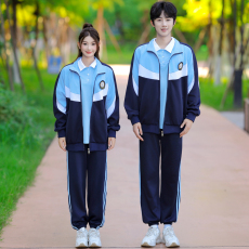 批发大量实拍 校服英伦学院风初高中小学生班服情侣装秋季三件套