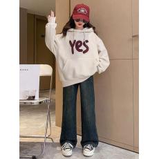 批发女童卫衣2026新款洋气秋装女孩连帽上衣儿童装春秋季时髦大童衣服