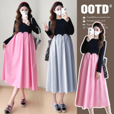 批发实拍大量~2026气质春季网红宽松减龄大码<b class='q'>孕妇</b><b class='q'>连衣裙</b>