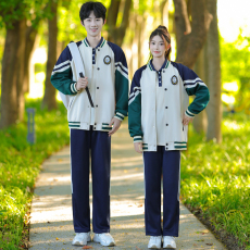 批发大量实拍 校服英伦学院风初高中小学生班服情侣装秋季三件套