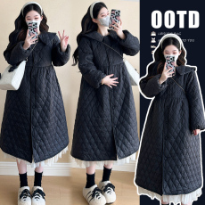 批发实拍 孕妇装冬季新款棉服<b class='q'>韩版</b>宽松遮肚显瘦棉袄