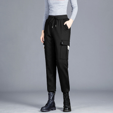 批发羽绒裤男女同款冬季外穿时尚修身加厚保暖鸭绒潮牌百搭纯色休闲裤