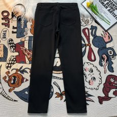 批发高街牛仔裤男女新款秋季美式重磅加绒显瘦直筒微喇百搭休闲长裤