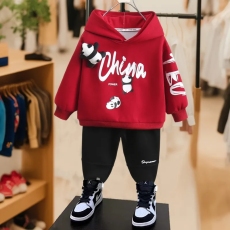 批发<b class='q'>男</b><b class='q'>童</b><b class='q'>时尚</b><b class='q'>春秋</b><b class='q'>套装</b>2025新款春秋季<b class='q'>男</b>孩宝宝儿<b class='q'>童</b>洋气连帽卫衣衣服