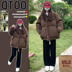 批发<b class='q'>冬</b>装加厚连帽宽松孕妇羽绒棉服保暖短款棉衣孕妇外套