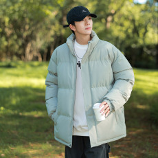 批发秋冬立领情侣休闲石墨烯面包服棉衣高品质青少年潮牌棉衣