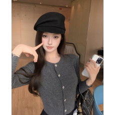 批发实拍实价 显瘦百搭气质温柔小开衫上衣内搭