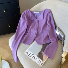 批发实拍 大货 2026春装新款韩版设计感小众<b class='q'>T</b><b class='q'>恤</b>洋气小衫短<b class='q'>外套</b>上衣女