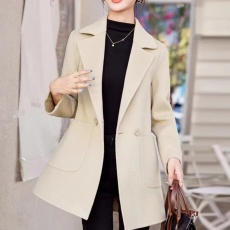 批发毛呢大衣女春秋2026年<b class='q'>新款</b>高级感毛呢小个子高端羊毛外套秋冬