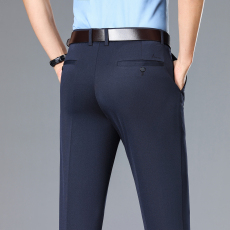 批发新款春秋四面弹抗皱柔软舒适商务休闲西裤男弹力西装长裤