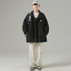 批发春季新款潮牌薄款棒球服外套男潮流<b class='q'>嘻哈</b>宽松夹克男百搭休闲