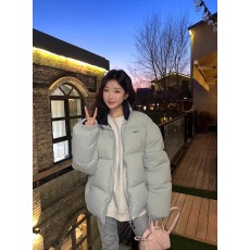 批发好质量充棉小个子羽绒服外套女秋冬宽松慵懒风面包服保暖棉衣棉服