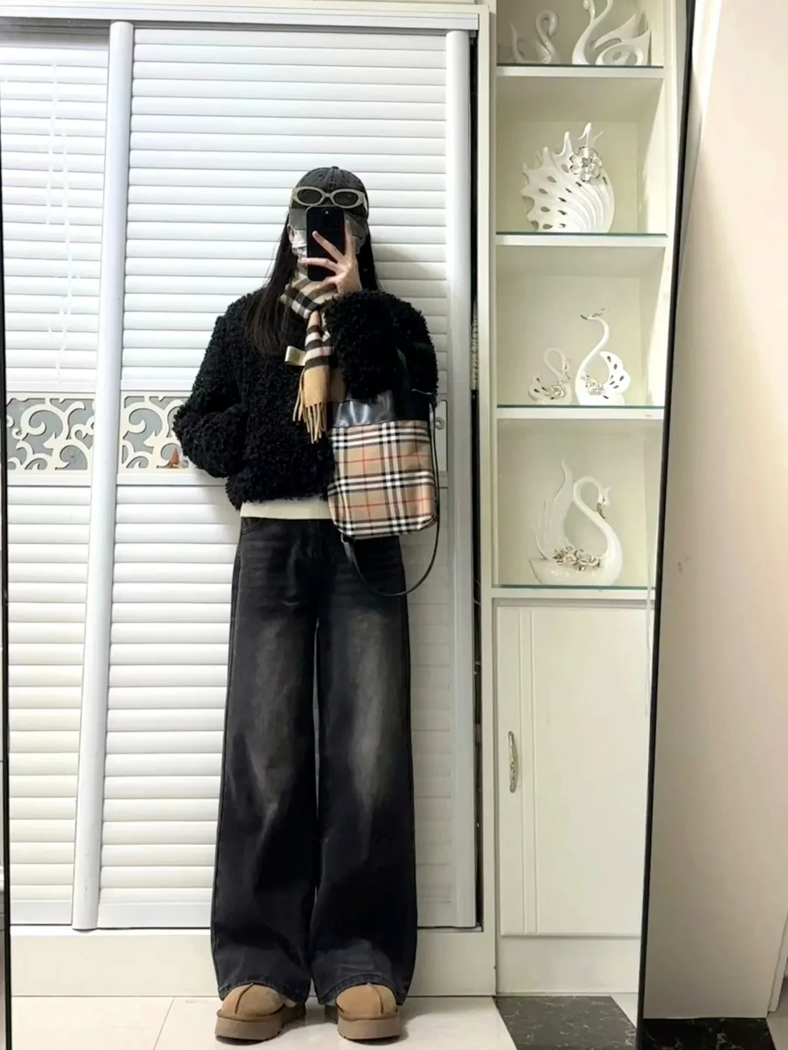 아메리칸 키 큰 남자 블랙 회색 넓은 다리 청바지 하이웨이스트 스트레이트 팬츠 루즈핏 다용도 바닥 청소 바지 긴 바지 플러스 긴 바지