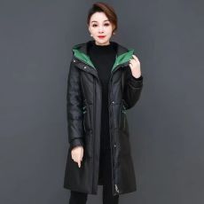 批发实拍棉服2025加厚新款棉袄外套女中长款时尚棉衣修身冬季