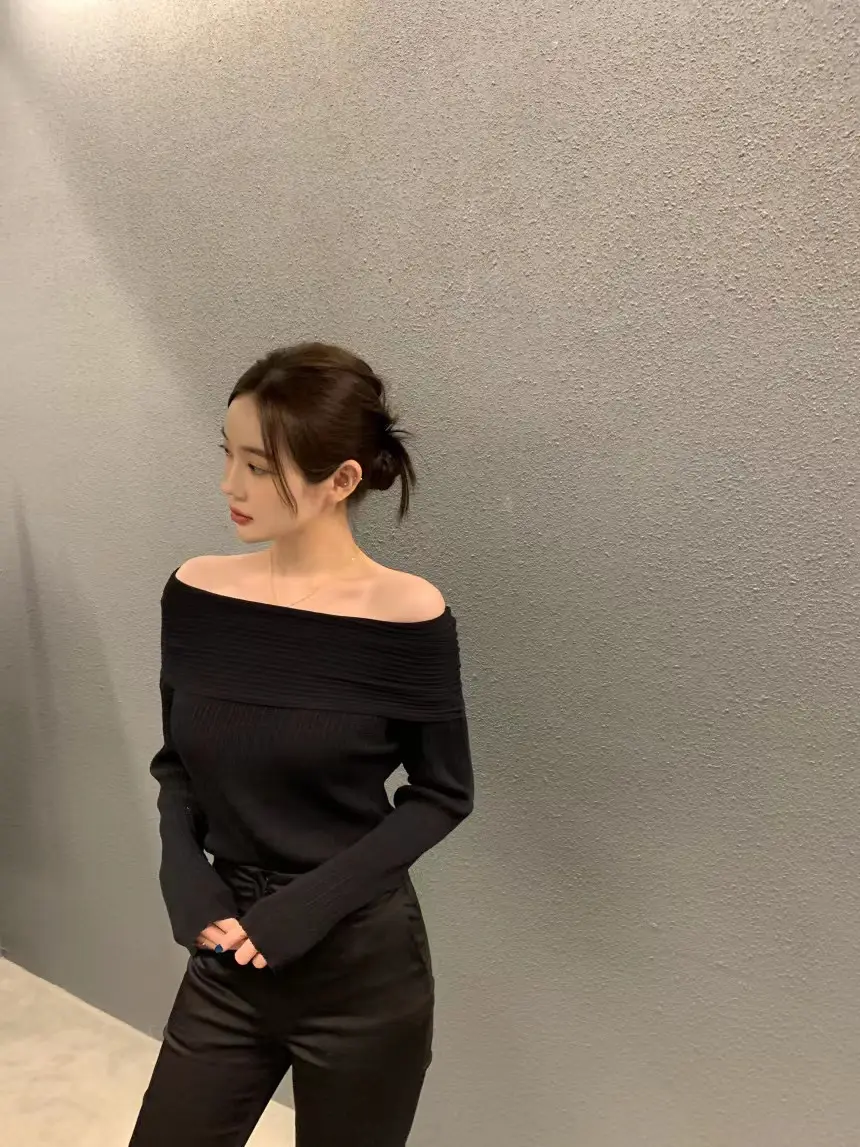 프리미엄 니트 셔츠 상세 이미지 4