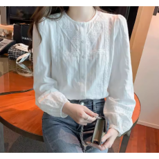 批发早春季长袖雪纺<b class='q'>衬衫</b>女装春装2025年新款春款气质女士上衣洋气小衫