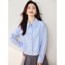 批发实拍2026春秋季<b class='q'>新款</b>气质减龄百搭假两件长袖上衣