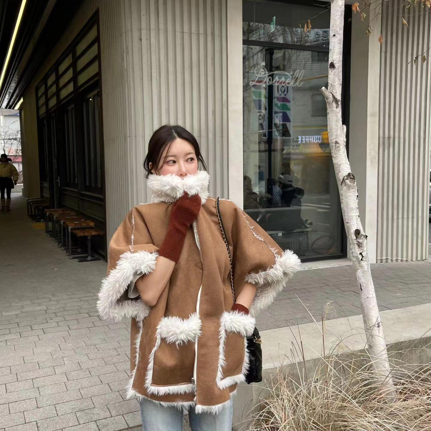 2024 Winter Maomao reversible fur coat