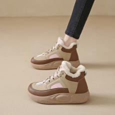 批发2024冬季新款加绒女鞋<b class='q'>休闲</b>鞋货号