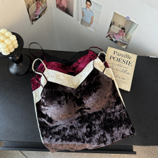 批发实拍大码秋冬金丝绒保暖吊带美背免<b class='q'>文胸</b>塑形防跑杯内衣内搭打底衫