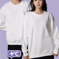 批发秋冬纯棉毛圈重磅360G圆领连帽卫衣男女同款帽衫纯色二开定制班服